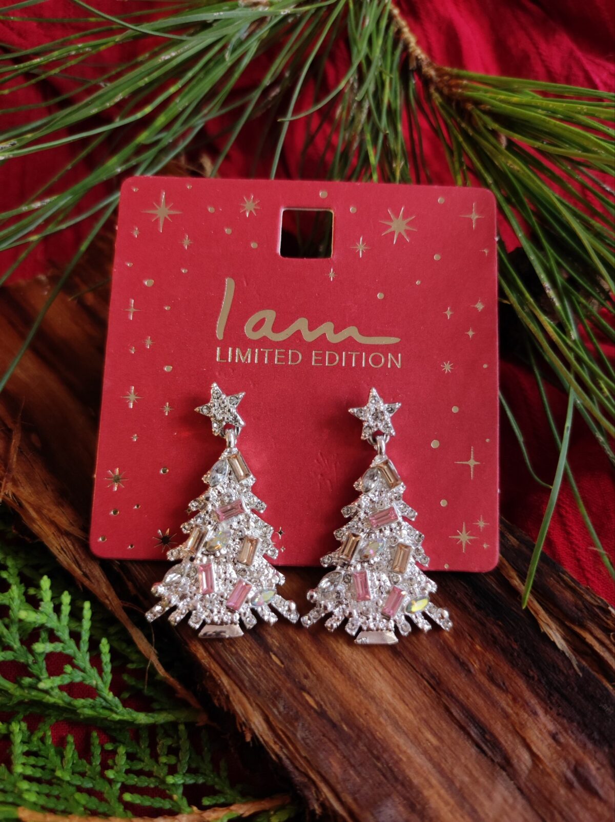 گوشواره کاج کریسمس