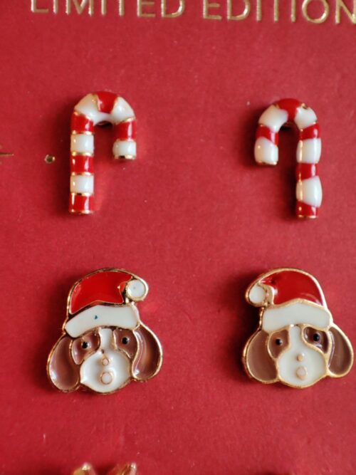 گوشواره‌ میخی کریسمس / یلدا - Image 4