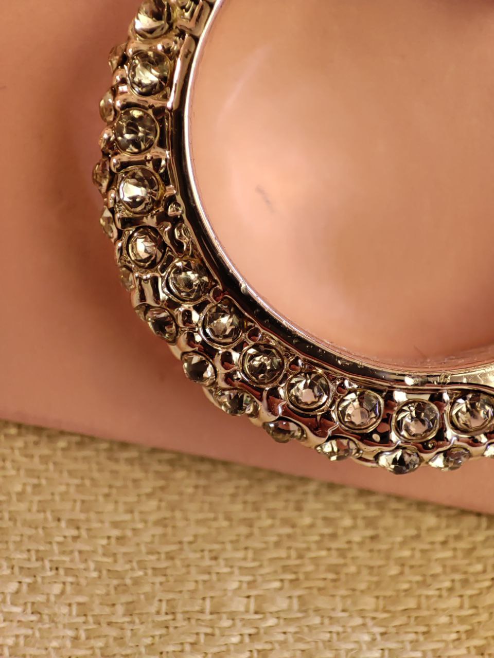 گوشواره نیم حلقه ماه تابان - Image 3