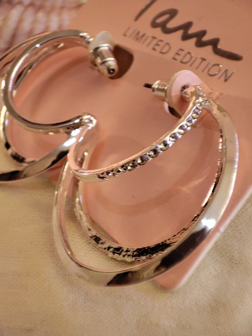 گوشواره نیم حلقه مدرن - Image 2